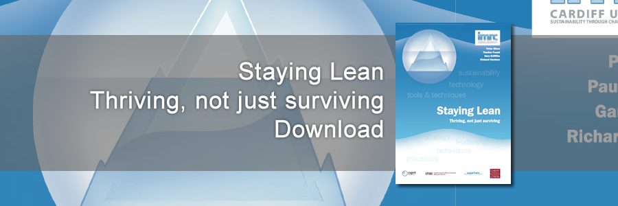 banner image for Staying Lean Thriving Surviving